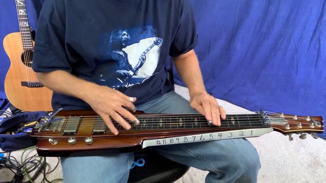 Let My Baby Ride - RL Burnside - Cover - Open D Lap Steel смотреть онлайн
