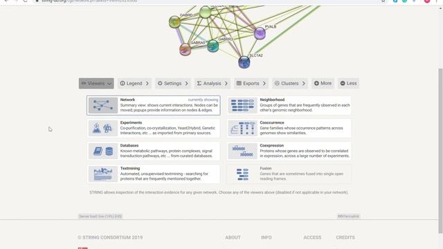 STRING: protein-protein interactions overview смотреть онлайн