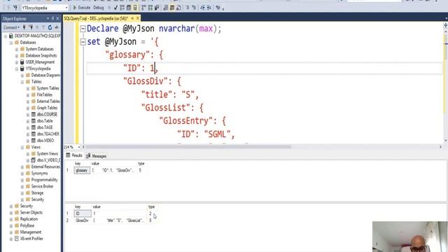 التعامل مع JSON في Sql Server смотреть онлайн