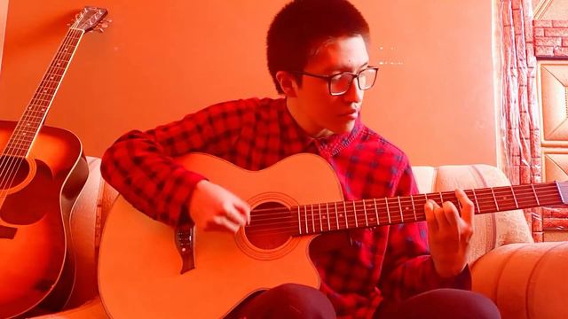 Foo Fighters/Dave Grohl/ Everlong Acustic Cover By Kelvin tée смотреть онлайн