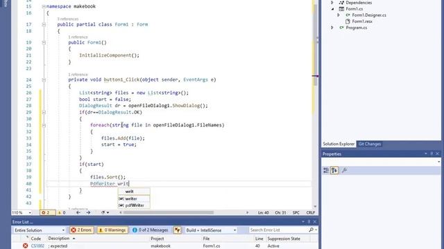 Convert pictures to pdf and make book in C# смотреть онлайн