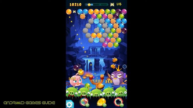 Angry Birds POP Bubble Shooter: Level 25: Walkthrough (3 STARS) HD смотреть онлайн