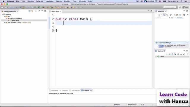Java updated Tutorials - 3. Our First JAVA Application смотреть онлайн