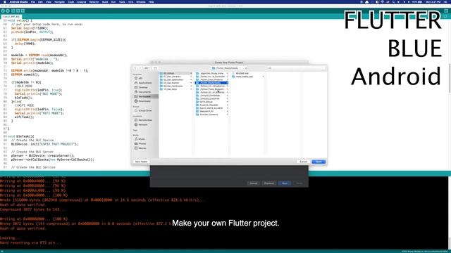 ESP32 | FLUTTER | BLE | WIFI - HOW TO UPDATE WIFI SSID & PW VIA BLE in ESP32 смотреть онлайн