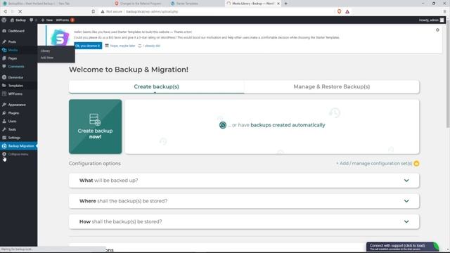 One Button press WordPress backup plugin - BackUPBliss. смотреть онлайн