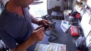 мотоцикл Восход с двигателем от мотоблока , проточка коленвала, установка ДВС на раму. Серия 2.