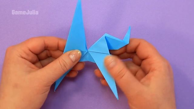 Единорог из бумаги на удачу / Оригами единорог смотреть онлайн