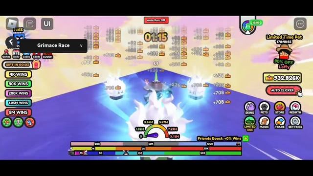 [FREE LIMITED UCG] Grimace Race Script By Tora isMe + Insanely OP Robux Pets (Roblox) смотреть онлайн
