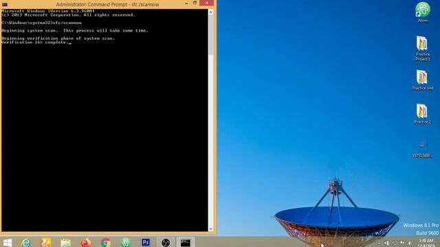 CMD- sfc / scannow - System Repair Check смотреть онлайн