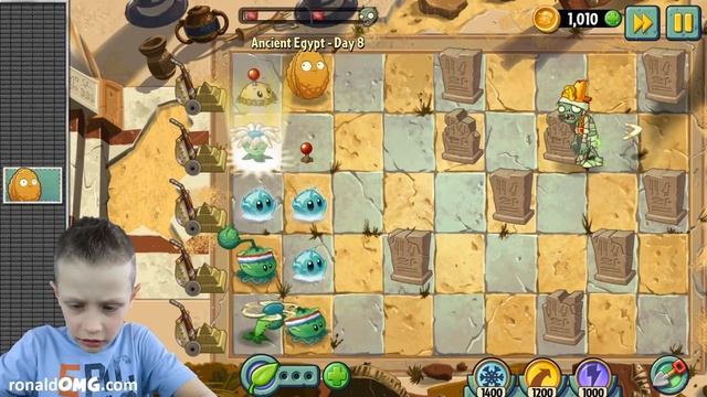 PvZ2 It's About Time: Ancient Egypt Day 7-8 gameplay walkthrough (Android) | KID GAMING смотреть онлайн