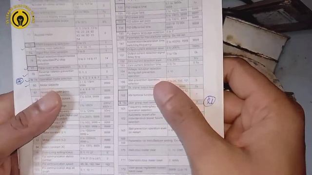 Mitsubishi inverter FR-E740 PU/EXT and remote option running कैसे चालू करने का part 2 смотреть онлайн