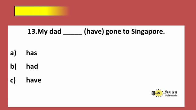 Test 26# Past Perfect Tense | Part 2 смотреть онлайн