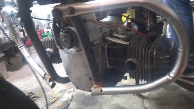 #Мт Днепр 10-36 Урал# Первый запуск после замены вкладышей# смотреть онлайн