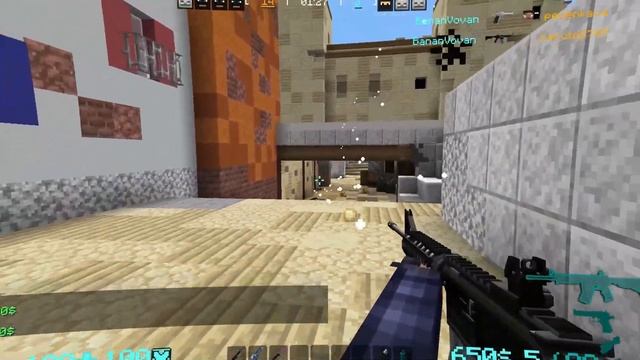 ЛУЧШИЙ ПИРАТСКИЙ СЕРВЕР CS: GO В МАЙНКРАФТ! смотреть онлайн