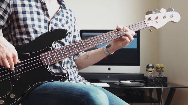 Coheed and Cambria - Shoulders (bass cover) + tab смотреть онлайн
