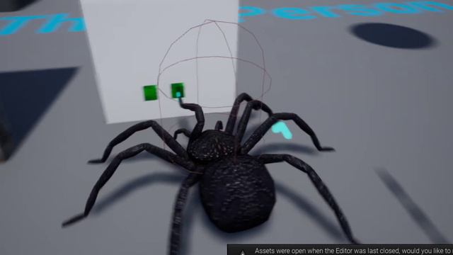 UE4 Spider Presses Buttons - Dynamic Node Plugin смотреть онлайн