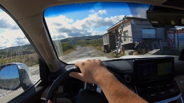 Polar Russian Military Road | POV Tough Offroad Drive Through Tundra On Toyota Land Cruiser 300