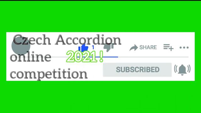 Czech Accordion OnLine competition April 1 st - May 10th 2021 смотреть онлайн