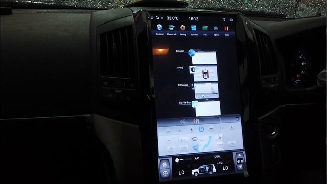Toyota Land Cruiser | Tesla Panel 2+32GB | Installation and After Look Expert Review смотреть онлайн