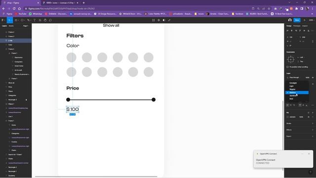 Product List + Sidebar UI Design Using Figma Step By Step | Figma Tutorial смотреть онлайн