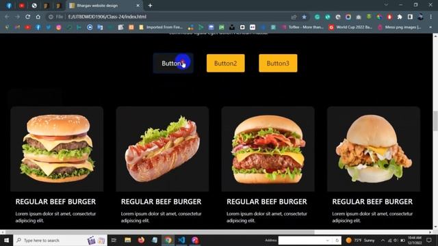 Bargar website design || Shakil khan || Html, CSS & Bootstrap смотреть онлайн