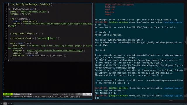 Nixpkgs casual - Packaging copier for Nixpkgs (python) смотреть онлайн