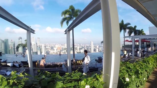 Сингапур 2.1 Марина бей, набережная небоскребы ,Сингапурский зоопарк. Marina Bay pool смотреть онлайн