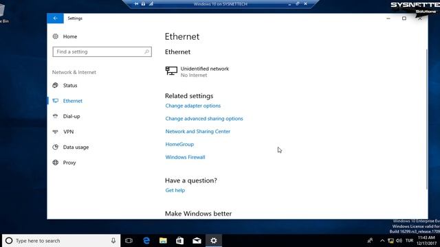 How to Create Internal Virtual Switch in Hyper-V on Windows 10 | SYSNETTECH Solutions смотреть онлайн
