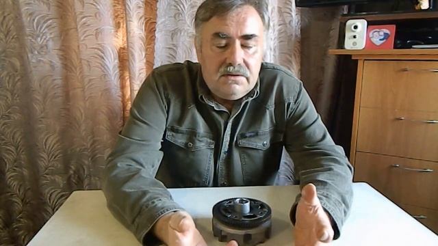 корзина сцепления bajaj boxer. одна из причин отрыва заклепок. смотреть онлайн