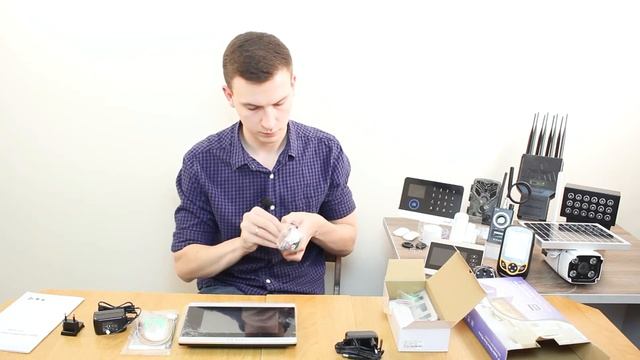 Комплектация и подготовка к работе IP HD Wi-Fi домофона HDcom S-710-IP