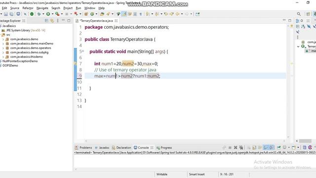 What is a ternary Operator in Java?|Conditional Operator смотреть онлайн