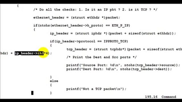 Tcp Packet Sniffer Programming смотреть онлайн