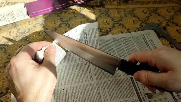 Проблемы Японского ножа Тоджиро (Tojiro F-302). Разочарование.