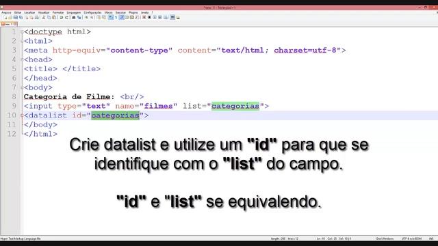 DATALIST - Criar uma lista alternativa para campos de texto no formulário | Paulo Boare смотреть онлайн