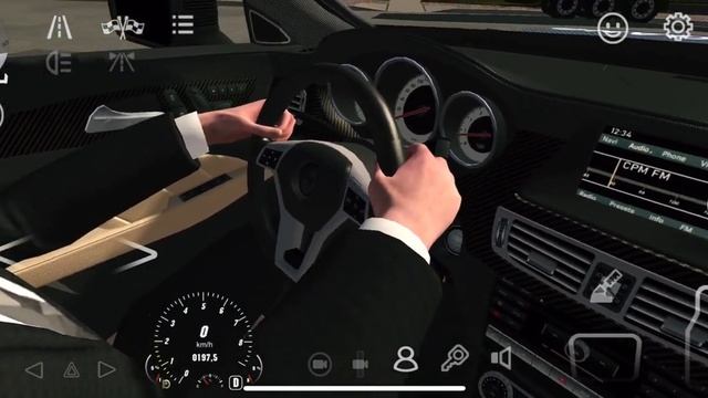 Обзор CLS 63 AMG ? в Car Parking / #carparkingmultiplayer