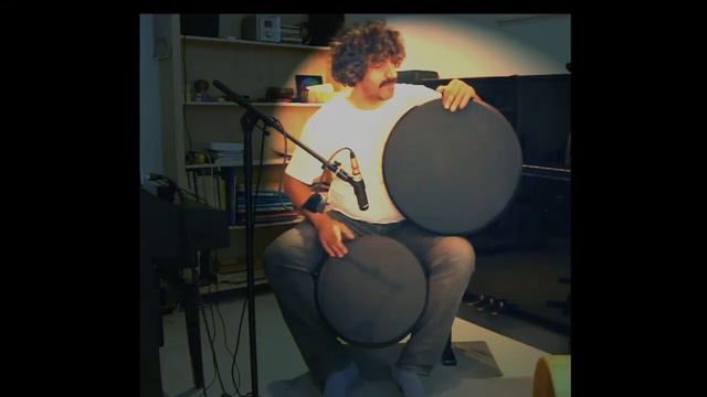 16" and 20" vegan mazhar frame drum/ David Roman Drums смотреть онлайн