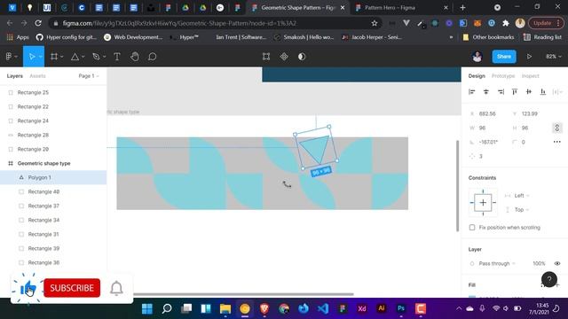 How To Create Modern Geometric Patterns In Figma | Pattern Hero Figma Tutorial