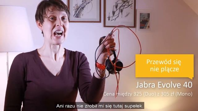 Słuchawki z mikrofonem Jabra Evolve i Jabra Biz - test смотреть онлайн