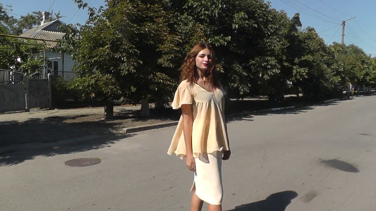 Как пошить двухстороннюю юбку со шлицей смотреть онлайн