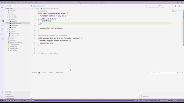 Flutter | Dart | Higher Order Function смотреть онлайн