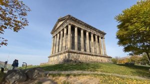 Языческий храм Гарни. Красивая история Армении.