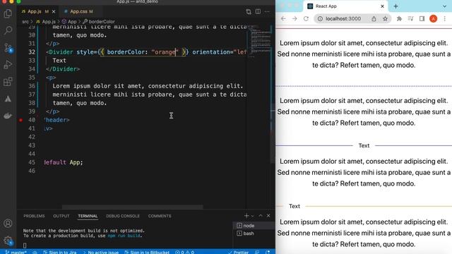 How to use Ant Design Divider Component in ReactJS | Horizontal and Vertical Divider | UI Splitter смотреть онлайн