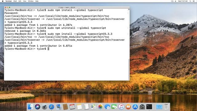 How to Install TypeScript on macOS смотреть онлайн