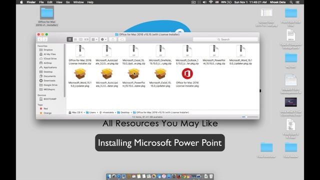 Install Microsoft Office 2016 on Mac смотреть онлайн