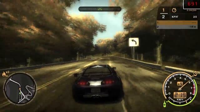 ФОРСАЖ НА МИНИМАЛКАХ (NEED FOR SPEED MOSTWANTED•ЧАСТЬ 3)