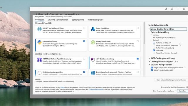 Python in Visual Studio verwenden смотреть онлайн