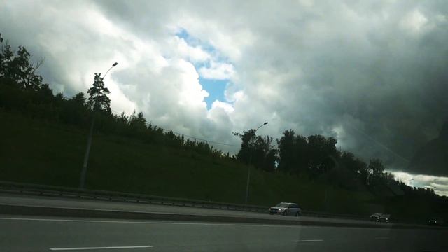 Дорога с дачи! Свинцовые тучи к грозе! смотреть онлайн