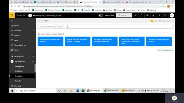 Pin Tiles, Add Text Box, Dashboard Theme Demo Video | Edu4sure смотреть онлайн