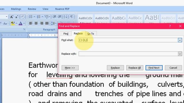 How to Remove All Extra Spaces in between Words (MS Word 03-16) смотреть онлайн