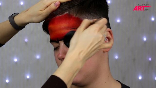How to face paint a PIRATE ?☠️ Easy Makeup Tutorial смотреть онлайн